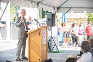 Clark University President David Angel