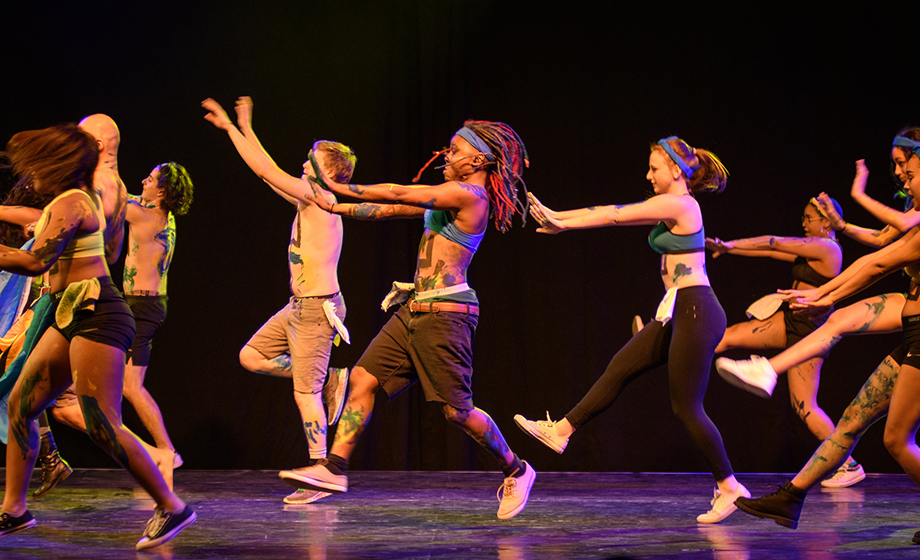 Dancers perform during International Gala