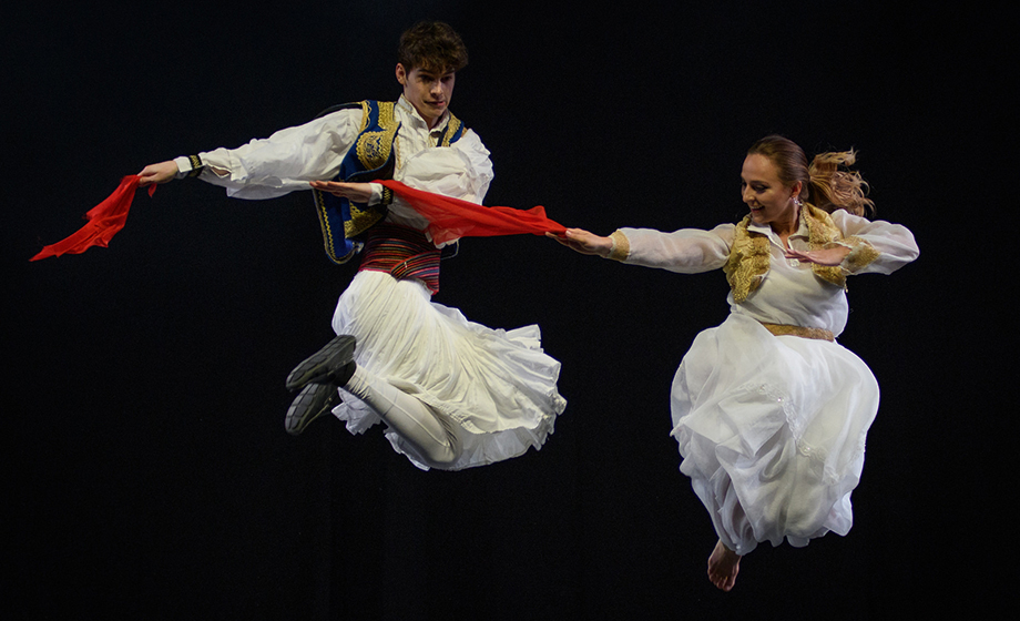 Dancers perform during International Gala