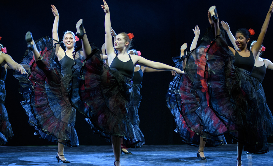 Dancers perform during International Gala