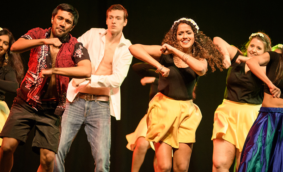 Dancers perform during International Gala