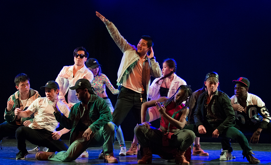 Dancers perform during International Gala