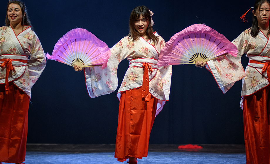 Dancers perform during International Gala