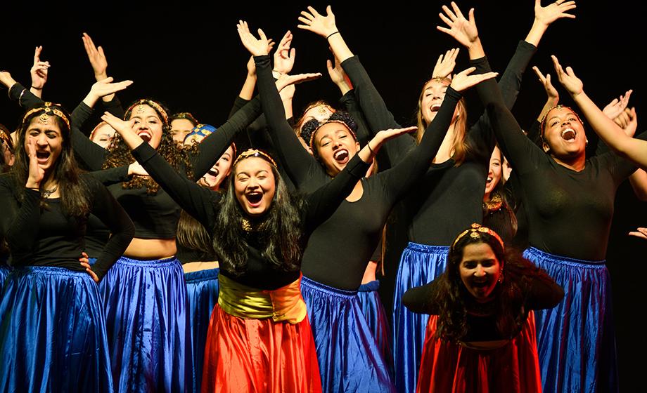 Dancers perform during International Gala