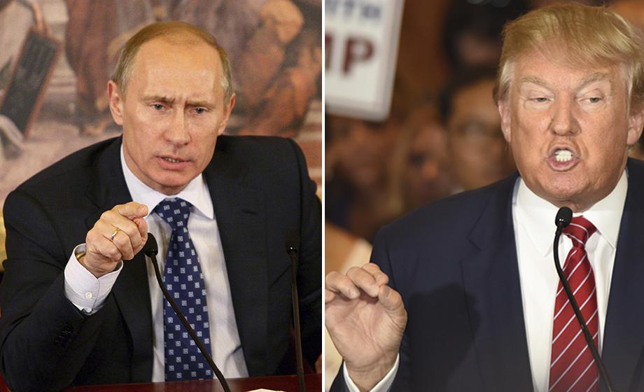 Vladimir Putin and Donald Trump