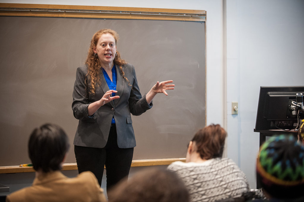 Ora Szekely teaches at Clark