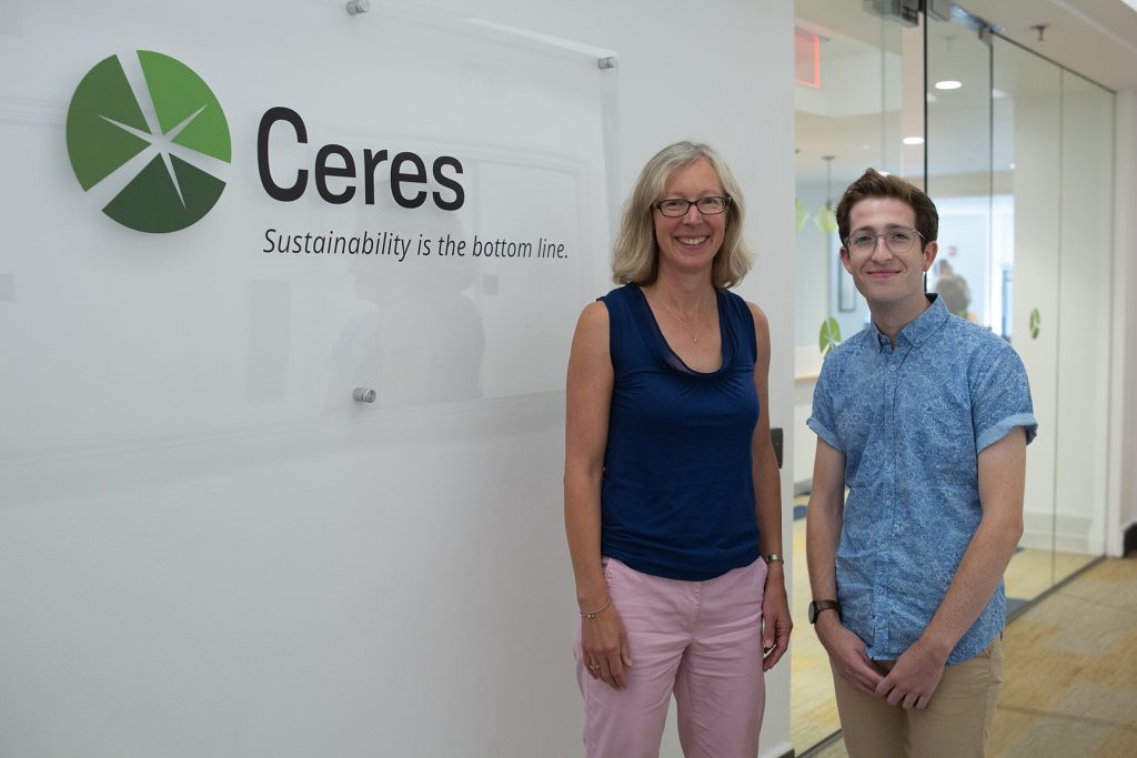 Isaac Stone '19 at Ceres