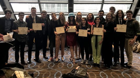 Clark Model UN team