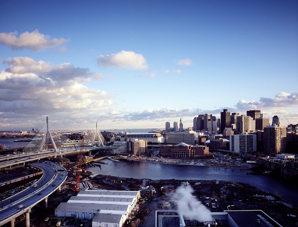 City of Boston skyline