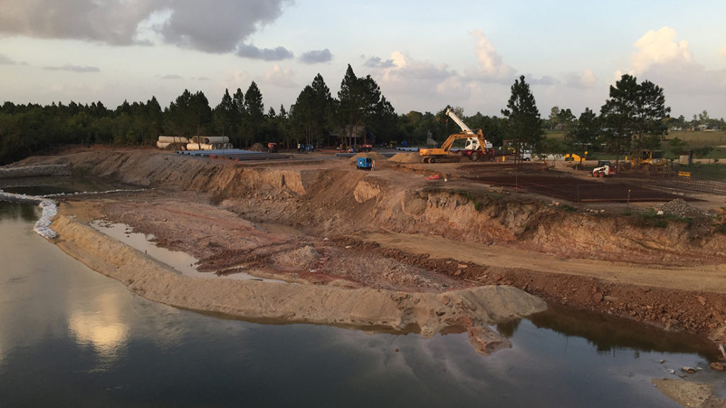 Bridge construction in Nicaragua