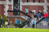 students walking