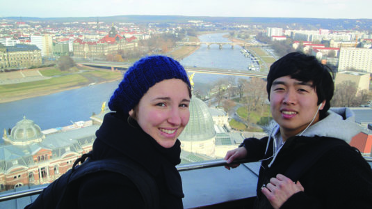 students in Dresden, Germany