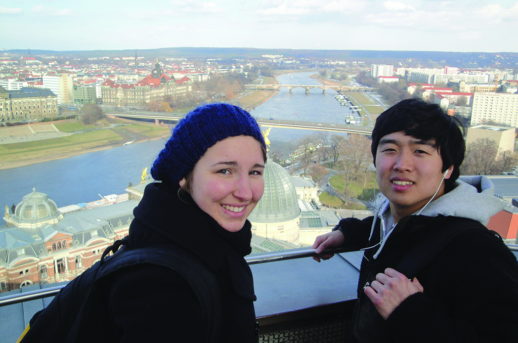 students in Dresden, Germany