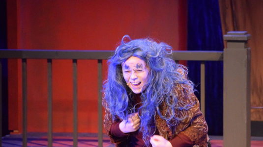 Casey Ingram as Grandma Addams in The Addams Family