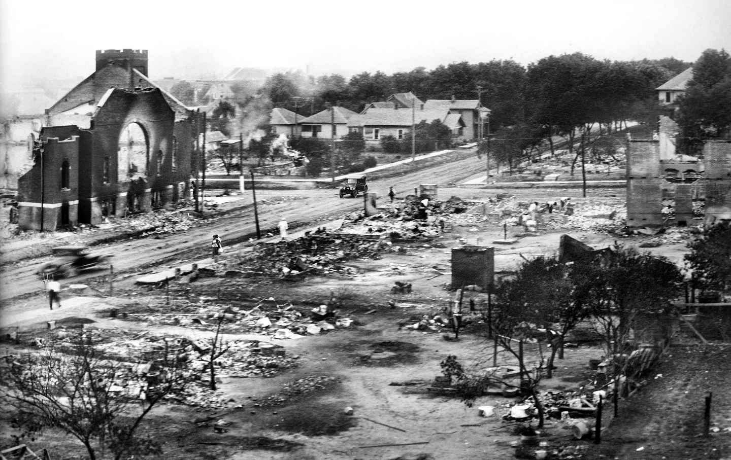 Tulsa, Oklahoma after 1921 race massacre