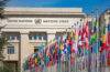 United Nations building in Geneva, Switzerland