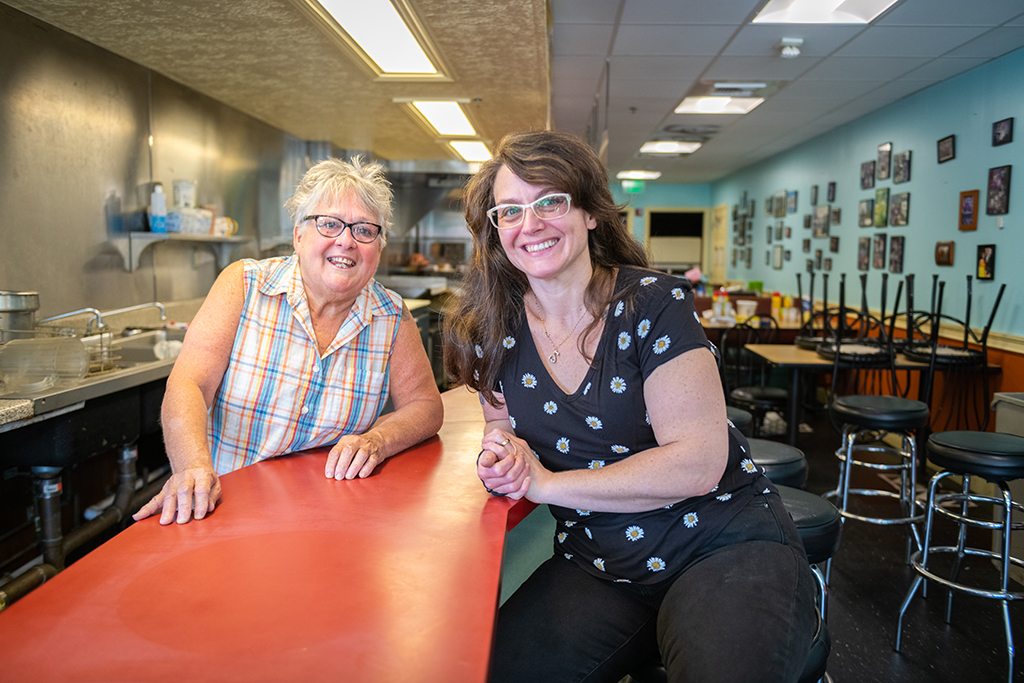 Annie Jenkins and her daughter Megan Zawalich of Annie's Clark Brunch.