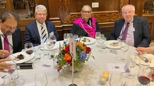 Parminder Bhachu at the Royal Society