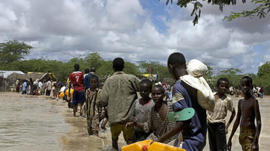 Climate change refugees in Africa