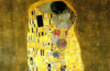 The Kiss painting by Gustav Klimt