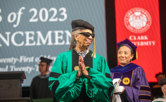 Honorary Degree recipient Ruth Wilson Gilmore