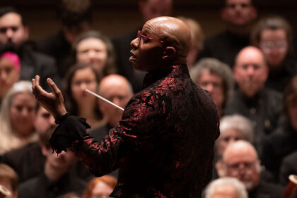 Cailin Marcel Manson conducts Verdi’s Requiem at Carnegie Hall. Singers included the Clark University Choir.