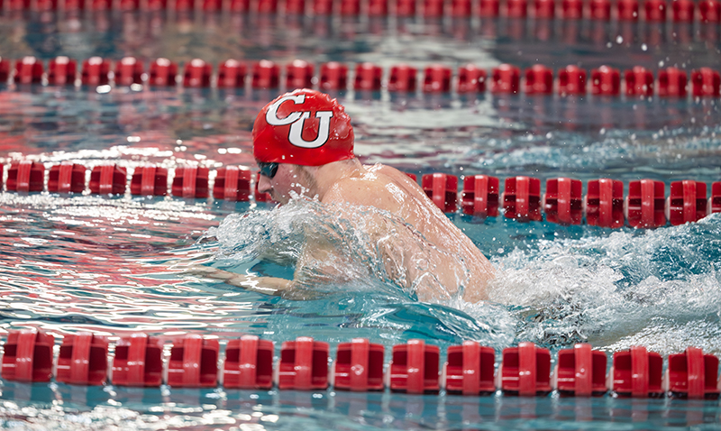 Clark University swimming and diving