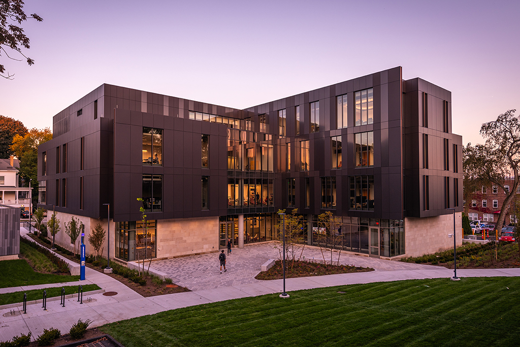 The Center for Media Arts, Computing, and Design houses the Becker School of Design & Technology