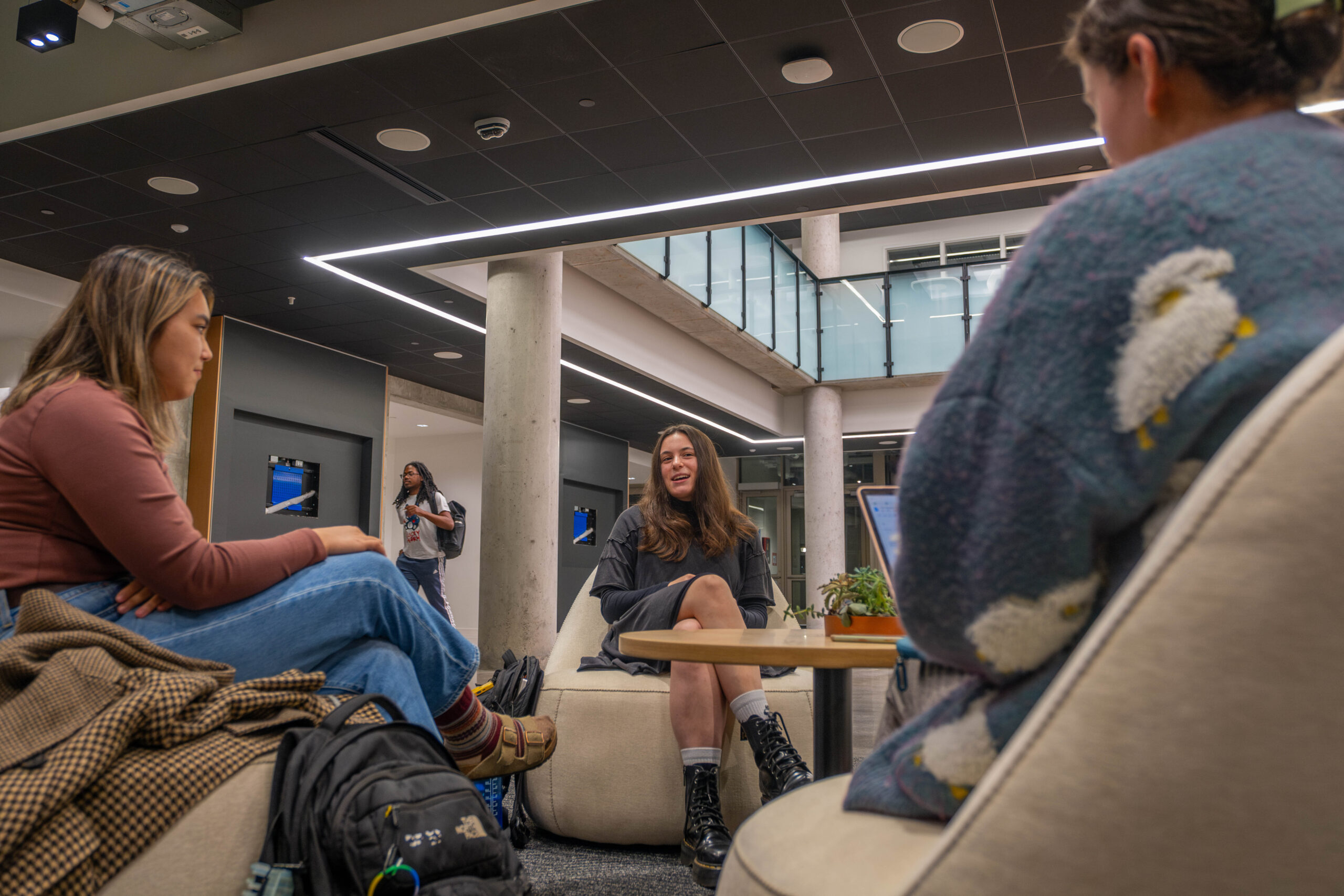 students sitting in chairs