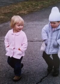 toddlers in winter coats