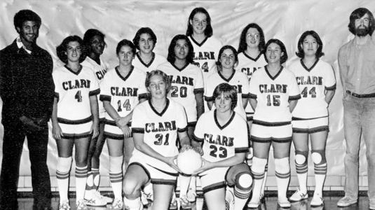 1978 Clark women's volleyball team