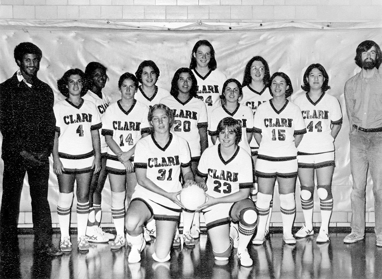 1978 Clark women's volleyball team