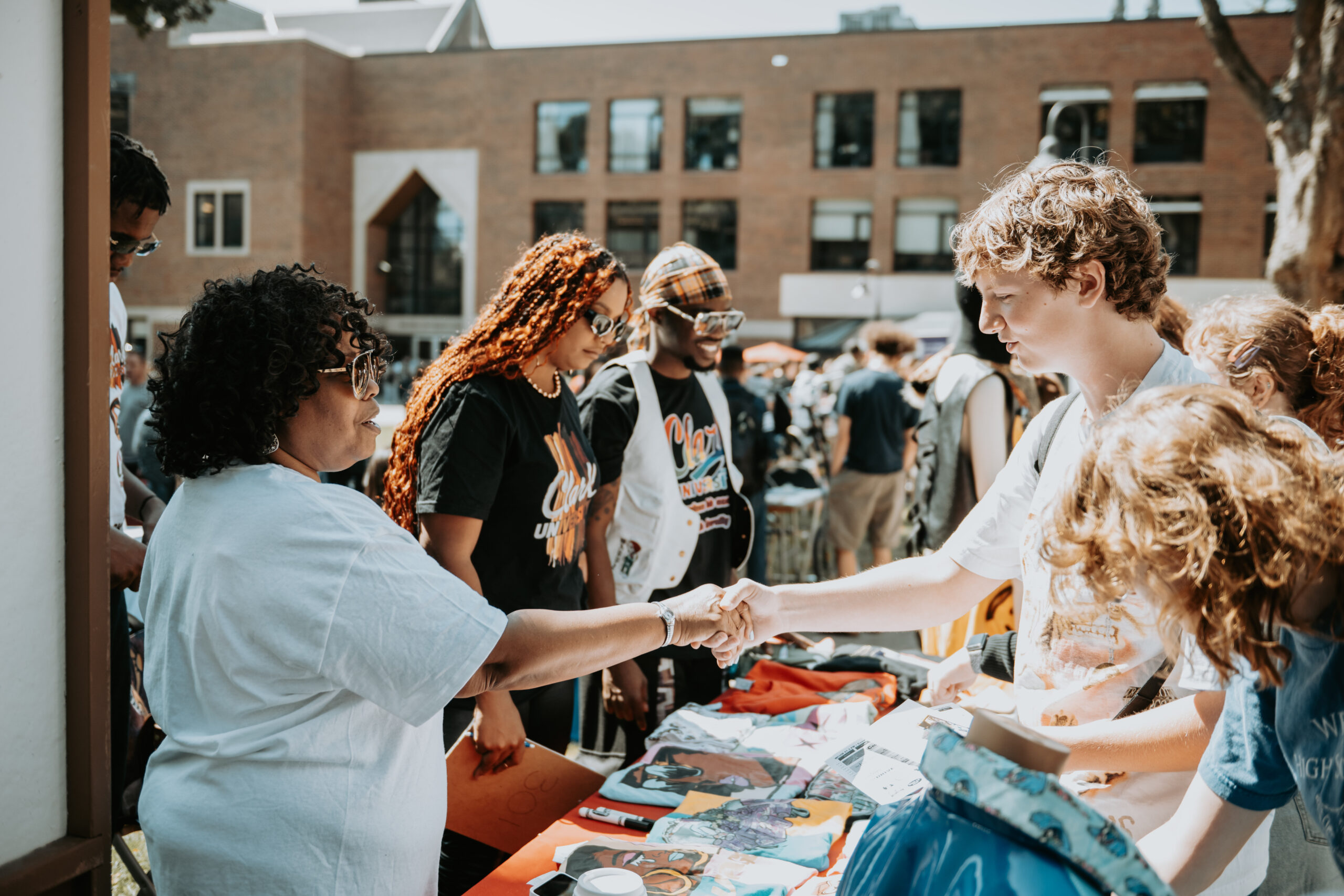 artists at involvement fair