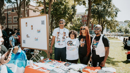 artists at involvement fair