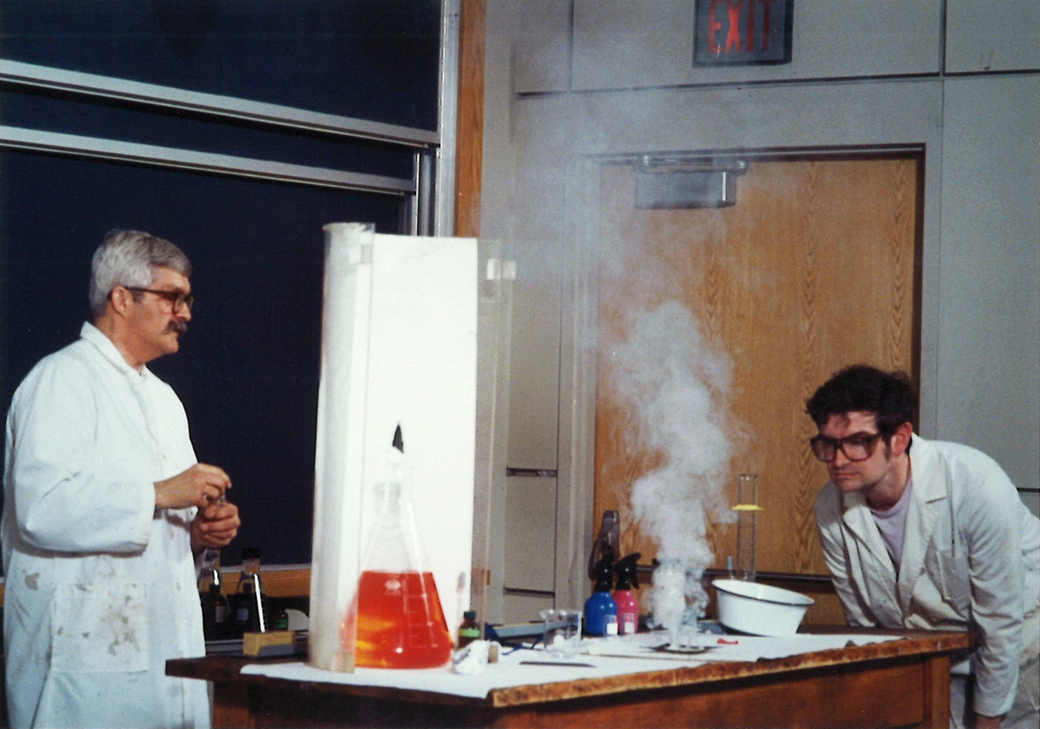 Science lab at Clark University