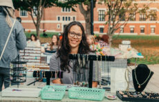 student sells jewelry