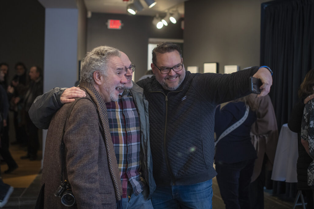 Opening reception of the "Better Together: Four Decades of Photographs" exhibit at the Fitchburg Art Museum