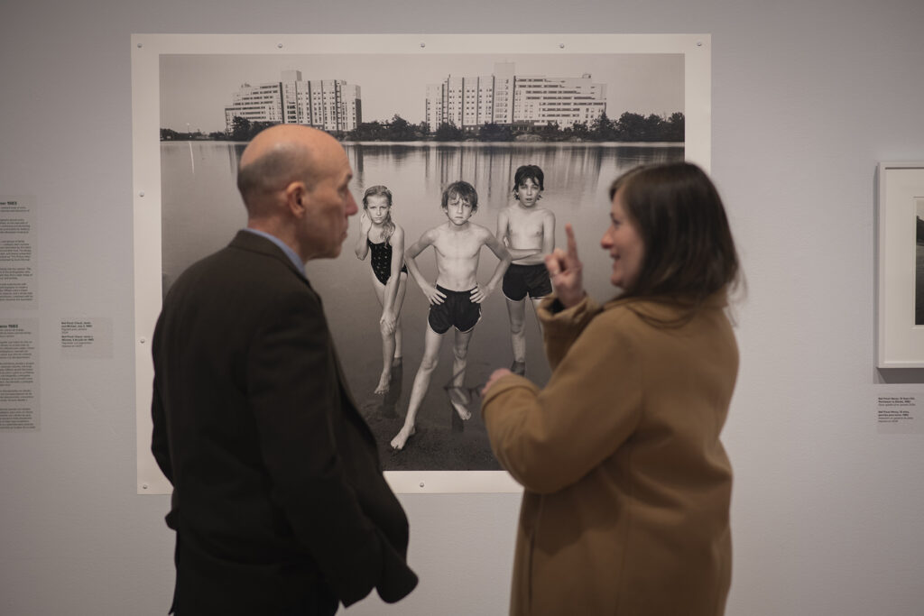 Opening reception of the "Better Together: Four Decades of Photographs" exhibit at the Fitchburg Art Museum