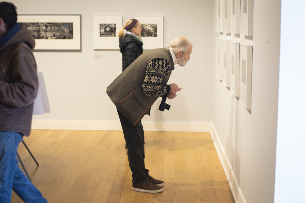 Opening reception of the "Better Together: Four Decades of Photographs" exhibit at the Fitchburg Art Museum