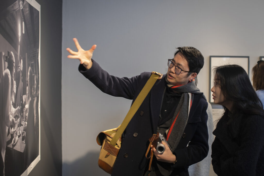 Opening reception of  the "Better Together: Four Decades of Photographs" exhibit at the Fitchburg Art Museum