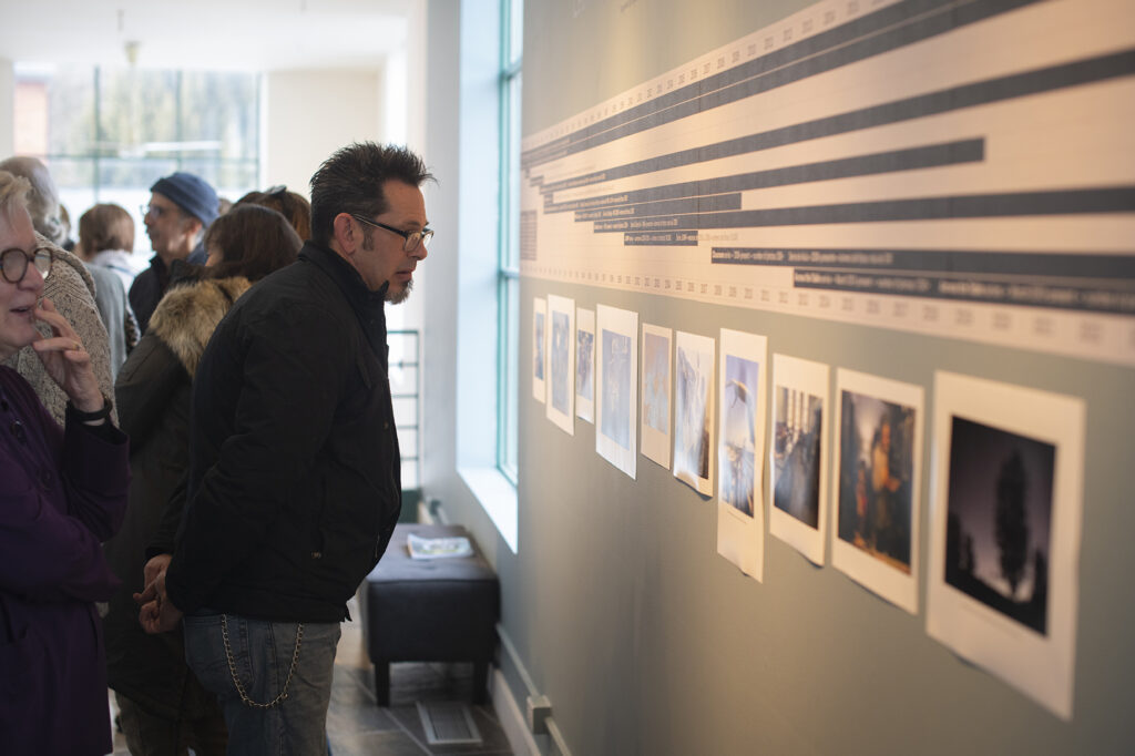 Opening reception of the "Better Together: Four Decades of Photographs" exhibit at the Fitchburg Art Museum